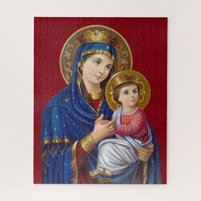 Puzzle Madone et Enfant (Vertical)