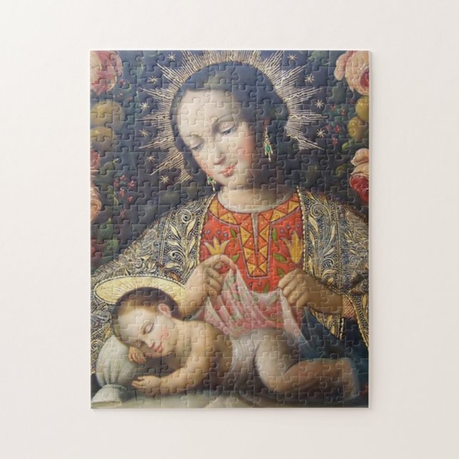 Puzzle Madone et Enfant (Vertical)