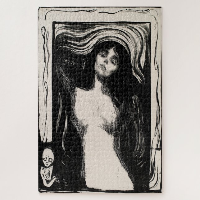 Puzzle Madonna – Chef-d'œuvre expressionniste iconique (Vertical)