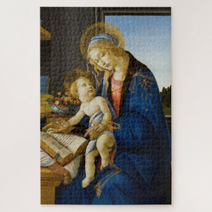 Puzzle Madonna du livre