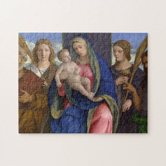 Puzzle Madonna et enfant avec des saints (Horizontal)