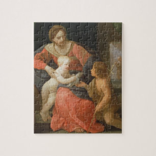 Puzzle Madonna et enfant avec St John le baptiste