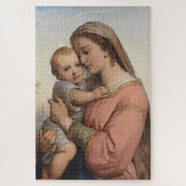 Puzzle Madonna et l'enfant (Vertical)