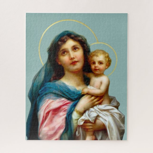 Puzzle Madonna et l'enfant (Vertical)