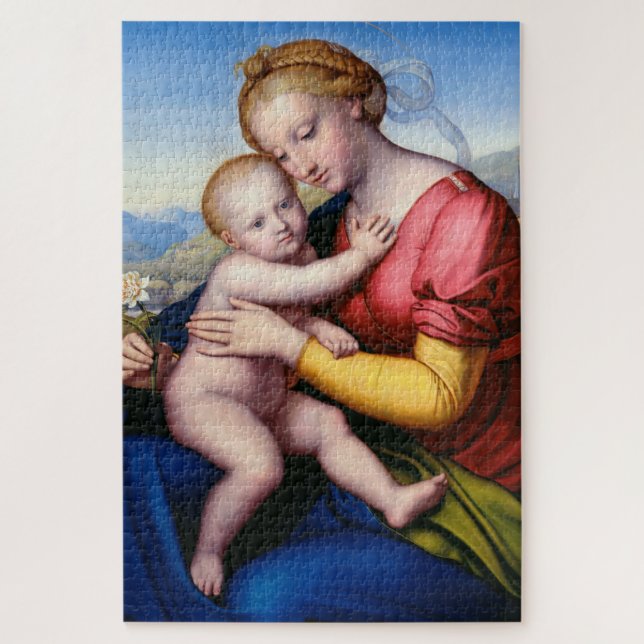 Puzzle Madonna et l'enfant (Vertical)