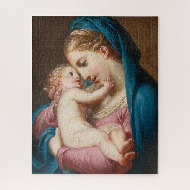 Puzzle Madonna et l'enfant (Vertical)