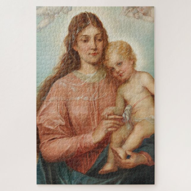 Puzzle Madonna et l'enfant (Vertical)