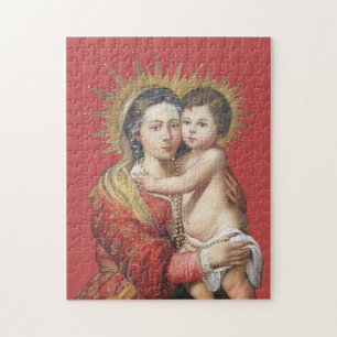 Puzzle Madonna et l'enfant