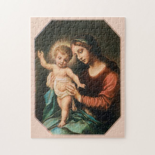 Puzzle Madonna et son enfant (Vertical)