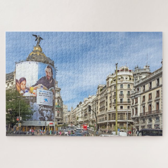 Puzzle Madrid. n° 1. (Horizontal)