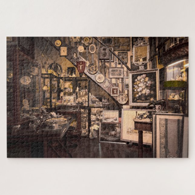 Puzzle Magasin d'antiquités vintage (Horizontal)