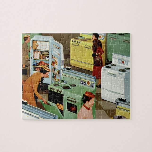 Puzzle Magasin d'exposition de l'appliance vintage Commer (Horizontal)
