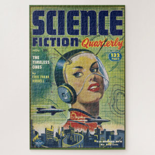 Puzzle MAGAZINE DE PULP vintage ART 1940S