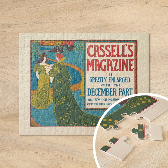 Puzzle Magazine vintage Cassell's Décembre 1896 (Créateur téléchargé)
