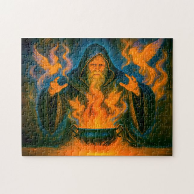 Puzzle Mage de résurrection dans le style de peinture à l (Horizontal)