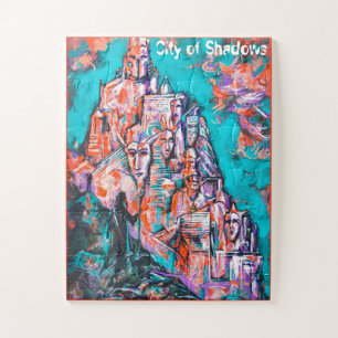 Puzzle Mage et la ville des ombres Art Imaginaire