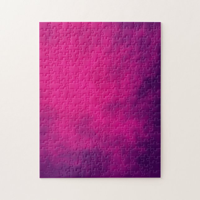 Puzzle Magenta Purple - Personnalisable (Vertical)