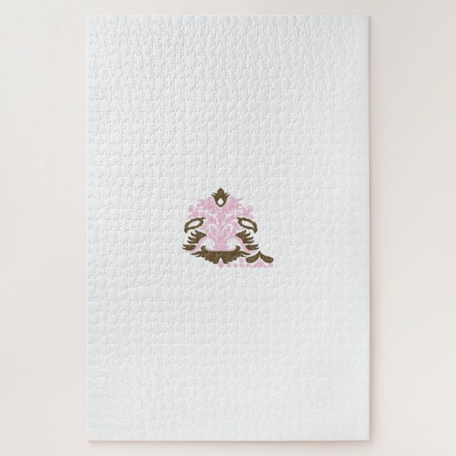 Puzzle Magenta-Rouge, orange jaunâtre (Vertical)