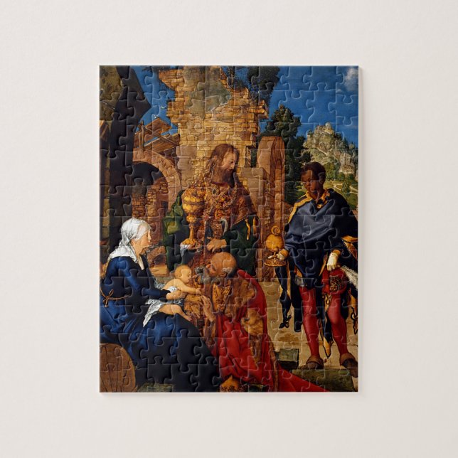 Puzzle Magi Adoration Baby Jesus (Vertical)