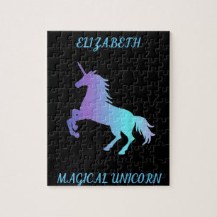 Puzzle "MAGICAL UNICORN" pour filles personnalisée
