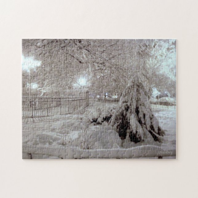 Puzzle 'Magie de l'hiver' (Horizontal)