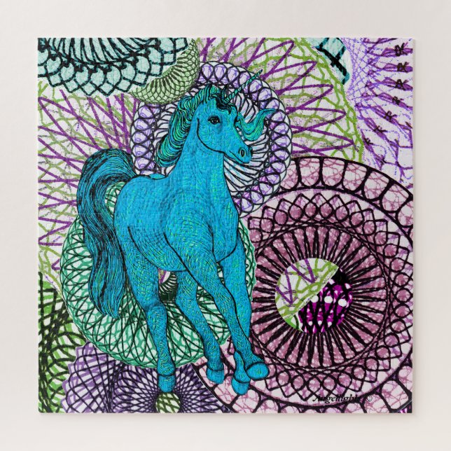 Puzzle Magie de licorne (Vertical)