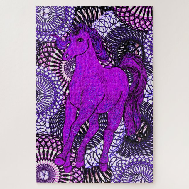 Puzzle Magie de licorne (Vertical)