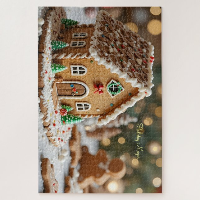 Puzzle Magie des Fêtes dans un chalet sucré (Vertical)