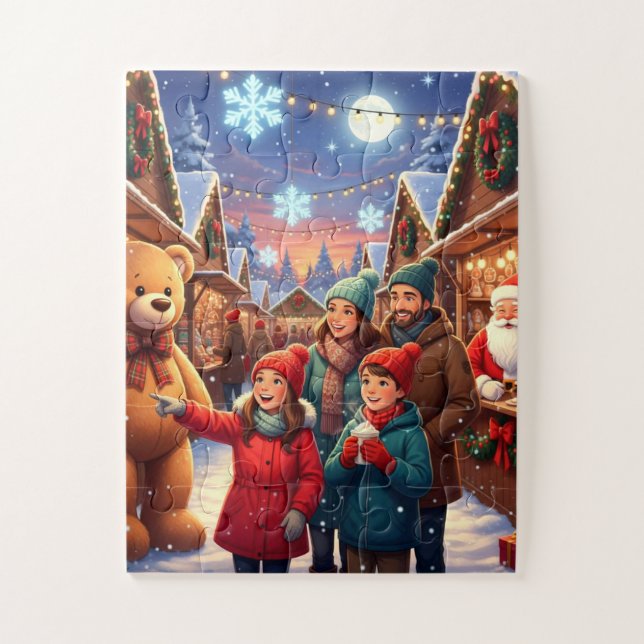 Puzzle Magie du Marché de Noël (Vertical)