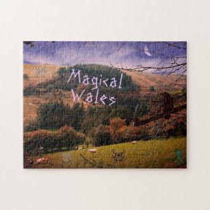 Puzzle Magique Galles Pennant Valley Mystère Symbole Corb