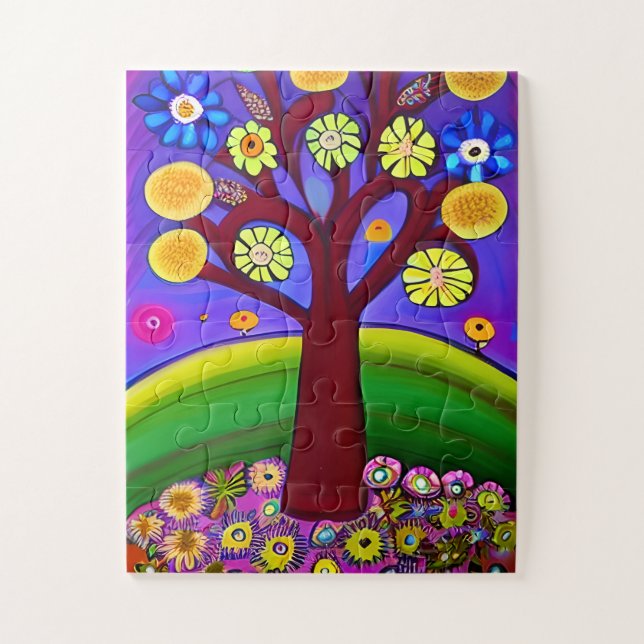 Puzzle Magnifique Art | Maintenir le contact (Vertical)