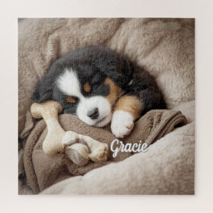 Puzzle Magnifique chien de montagne bernois personnalisé
