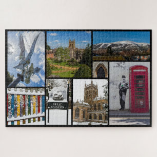 Puzzle Magnifique Grand Malvern, Angleterre