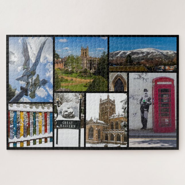 Puzzle Magnifique Grand Malvern, Angleterre (Horizontal)