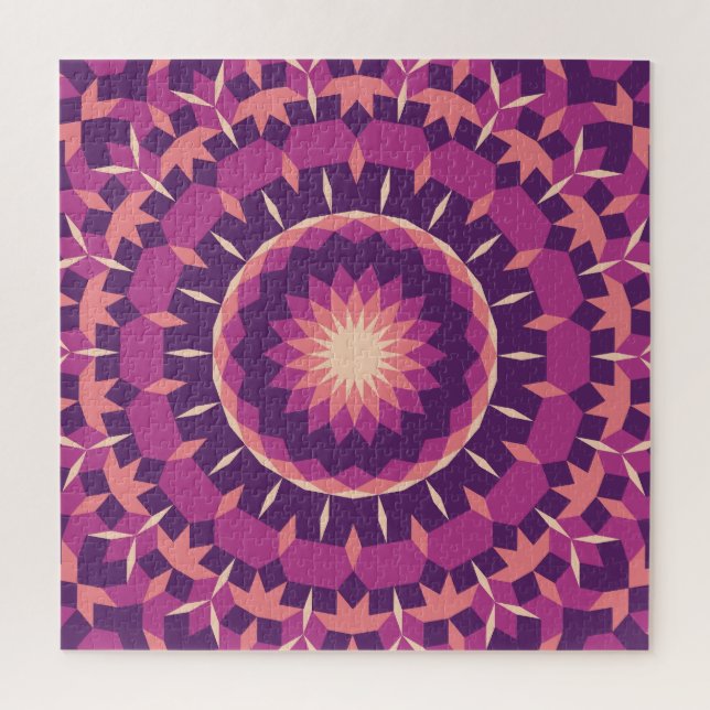 Puzzle Magnifique motif floral (Vertical)