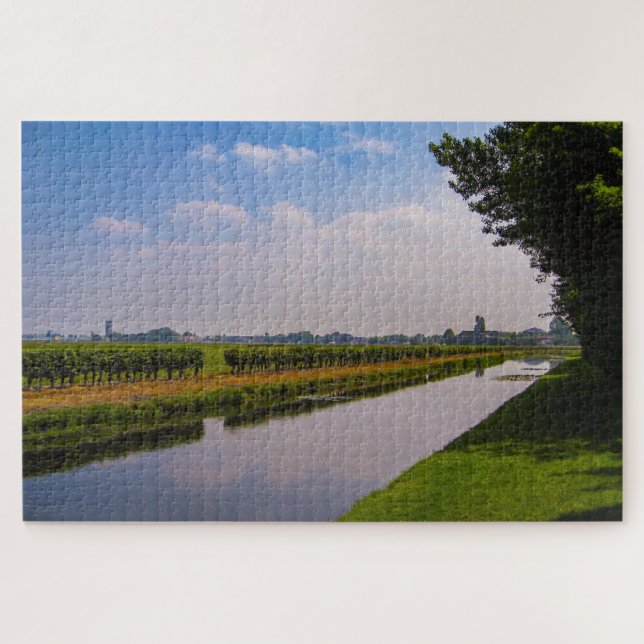 Puzzle Magnifique paysage de Pays-Bas (Horizontal)