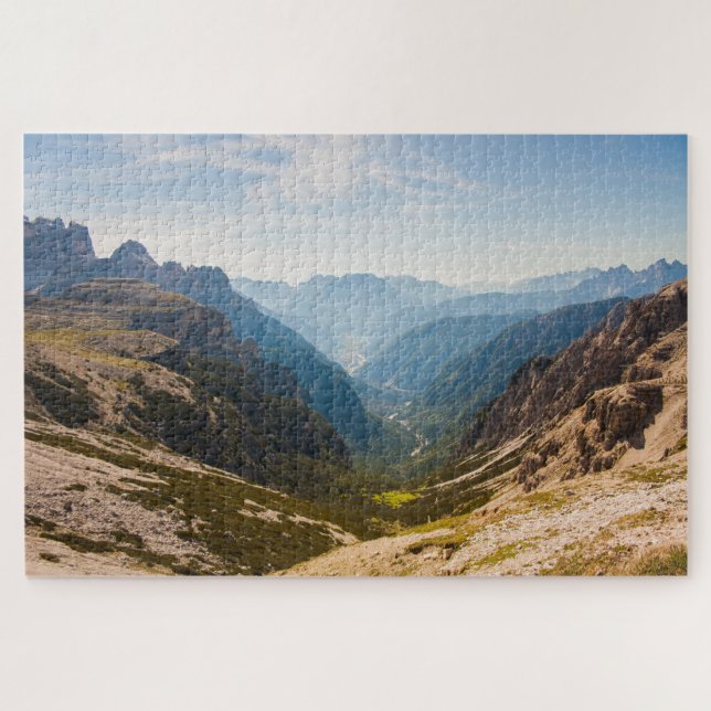 Puzzle Magnifique paysage des Alpes italiennes (Horizontal)
