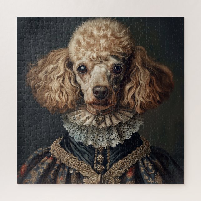 Puzzle Magnifique Poodle Baroque (Vertical)