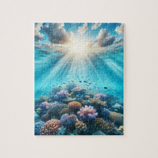 Puzzle Magnifique récif de snorkeling (Vertical)