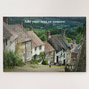 Puzzle Magnifique village anglais de Shaftesbury, Anglete