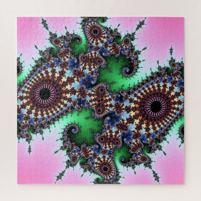 Puzzle Magnifiquement détaillée Julia Fractal (Vertical)