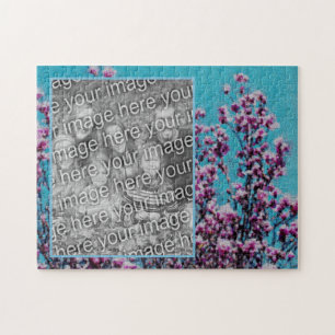 Puzzle Magnolia Blossoms Blue Sky Peinture Ajouter Votre