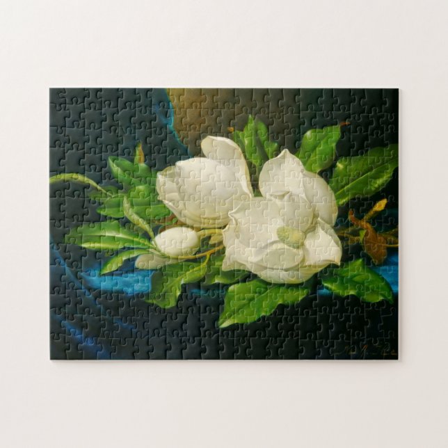 Puzzle Magnolias géant Martin Johnson Heade Fine Art (Horizontal)