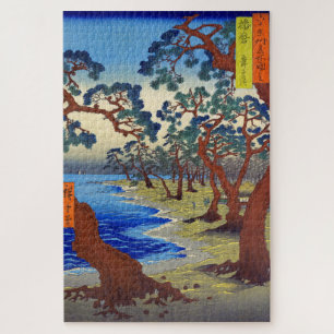 Puzzle Maiko Beach Harima Province Utagawa Hiroshige