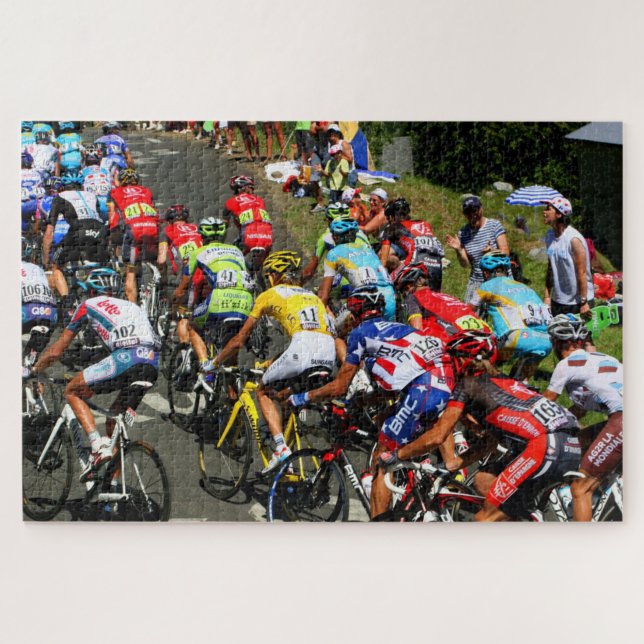 Puzzle Maillot jaune du Tour de France 2010 (Horizontal)
