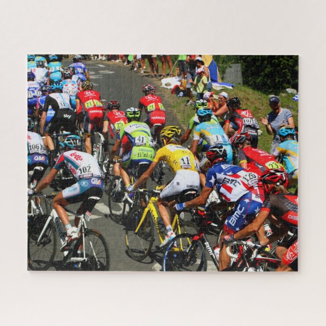 Puzzle Maillot jaune du Tour de France 2010 (Horizontal)