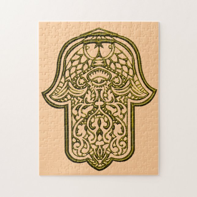 Puzzle Main de Hamsa (Vertical)