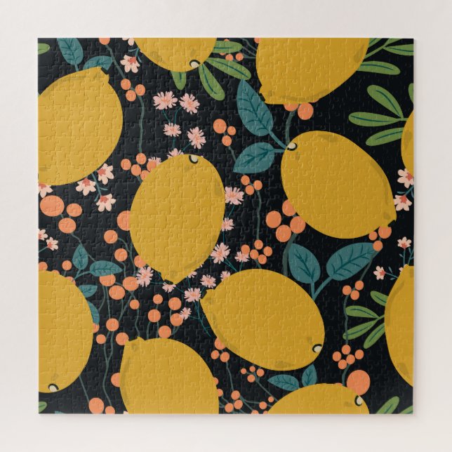 Puzzle Main de l'arbre des agrumes tirée : Vintage (Vertical)