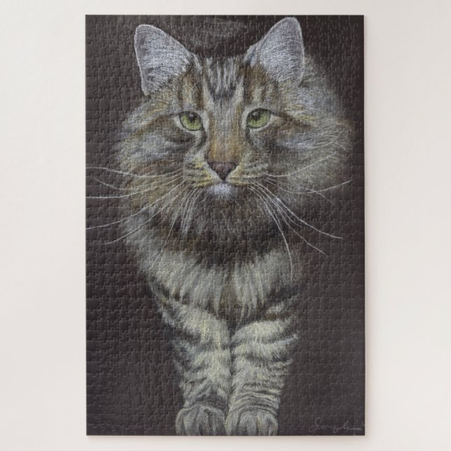 Puzzle Maine Coon (Vertical)