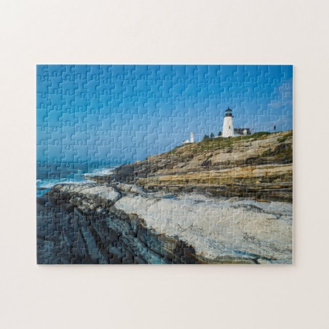 Puzzle Maine, Pemaquid Point, phare de Pemaquid Point (Horizontal)